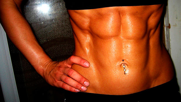 female-abs
